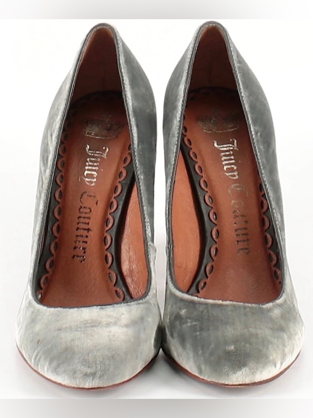 JUICY COUTURE Rosa Velvet Heels  + Box - Picture 3 of 16